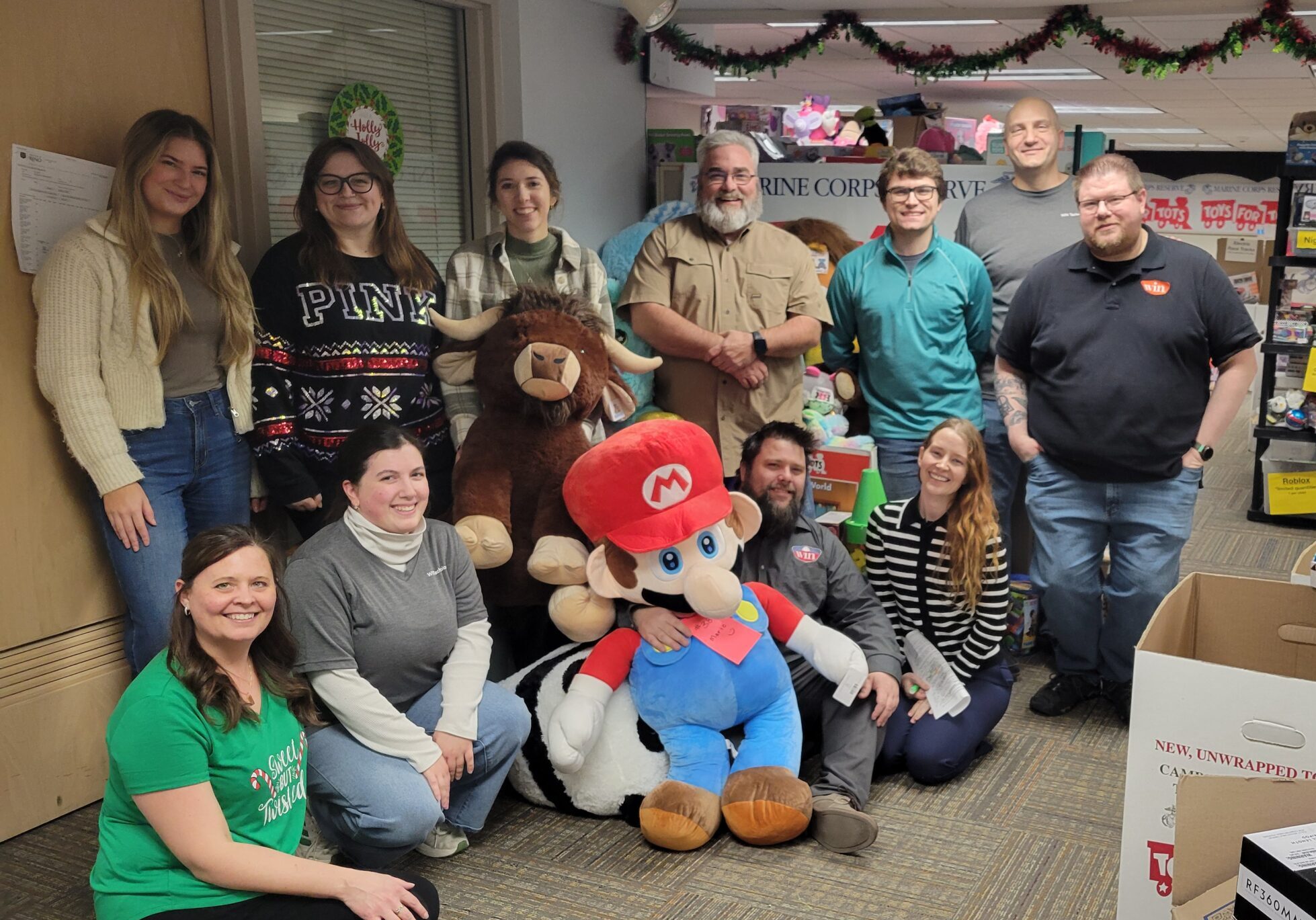 Salvation Army and Toys for Tots