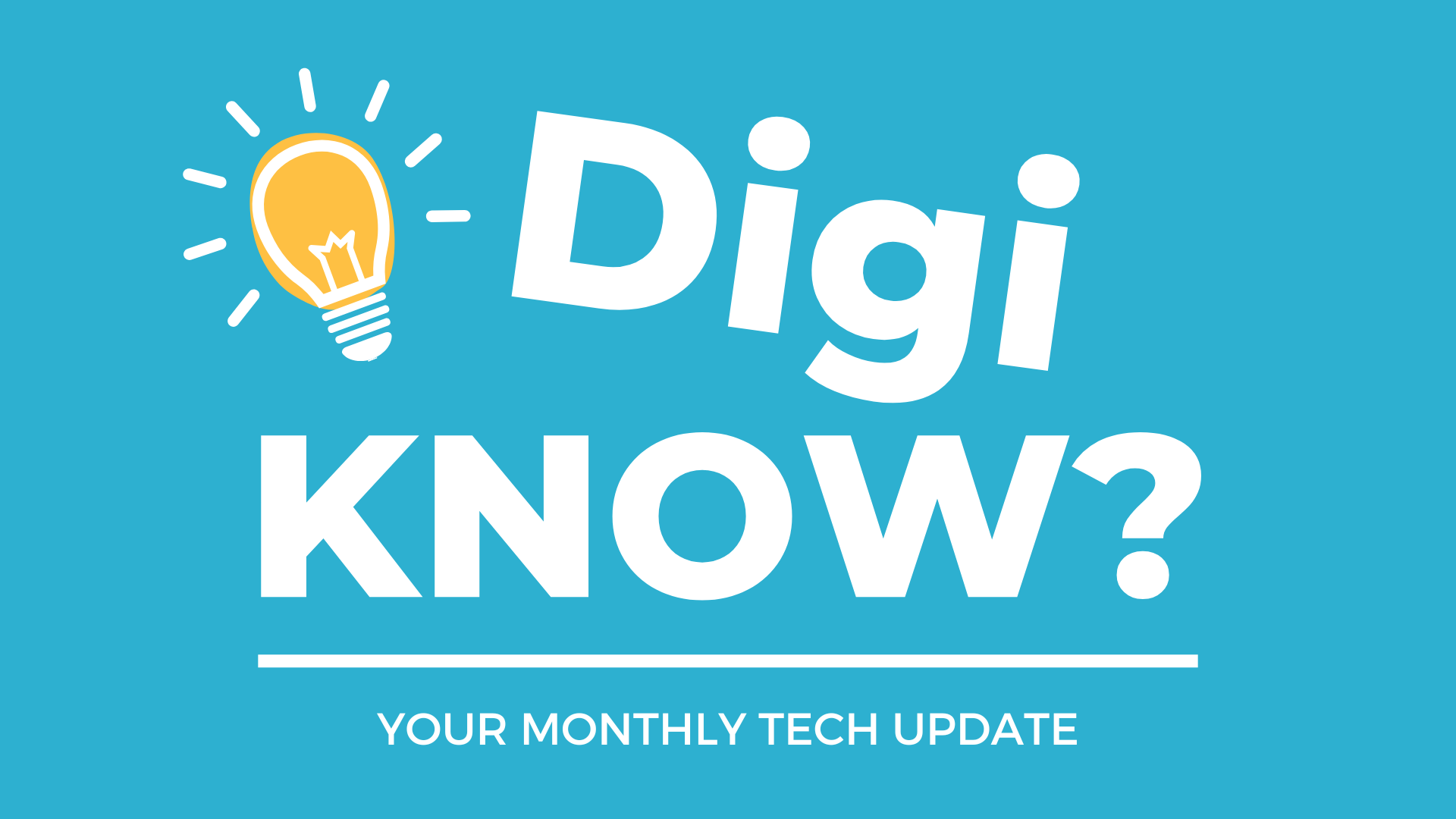 digiknow newsletter email header