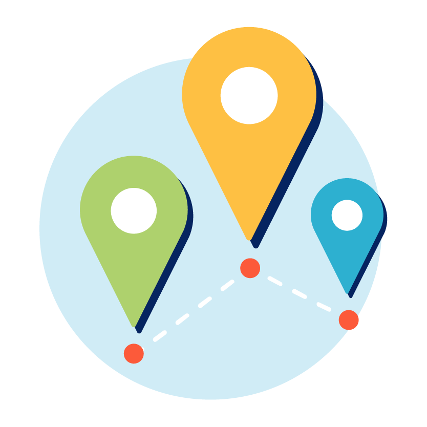 icon of location markers