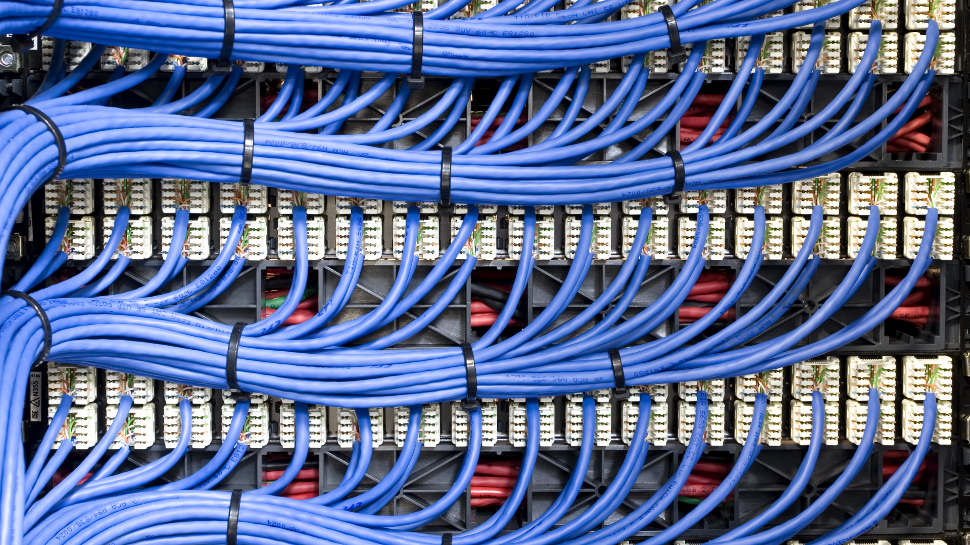 Structured cabling setup